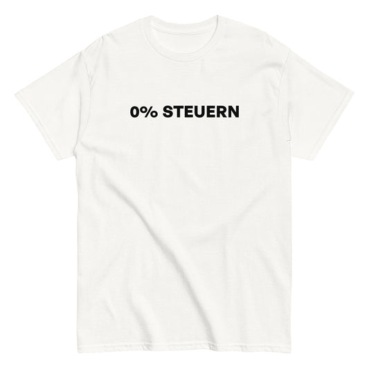 0% STEUERN T-Shirt - financeshirts.de