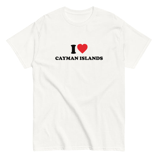 I LOVE CAYMAN ISLANDS T-Shirt - financeshirts.de