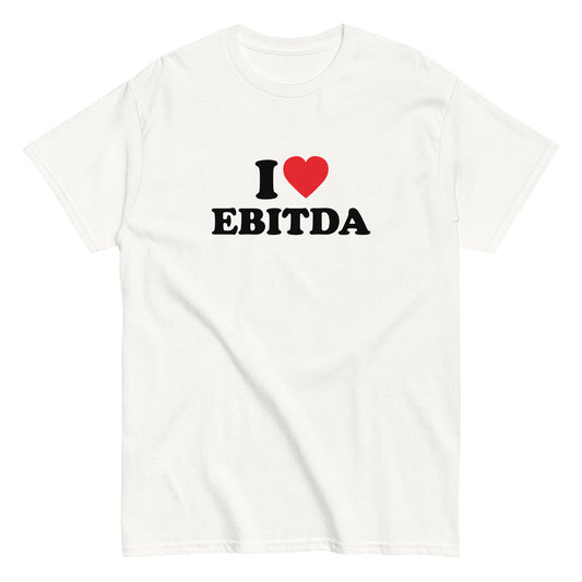 I LOVE EBITDA T-Shirt - financeshirts.de
