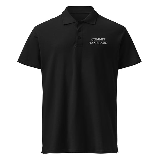 COMMIT TAUX FRAUD Poloshirt - financeshirts.de