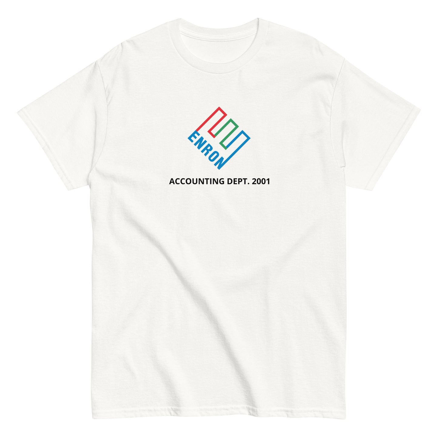 ENRON - ACCOUNTING DEPT. 2001 T-Shirt - financeshirts.de
