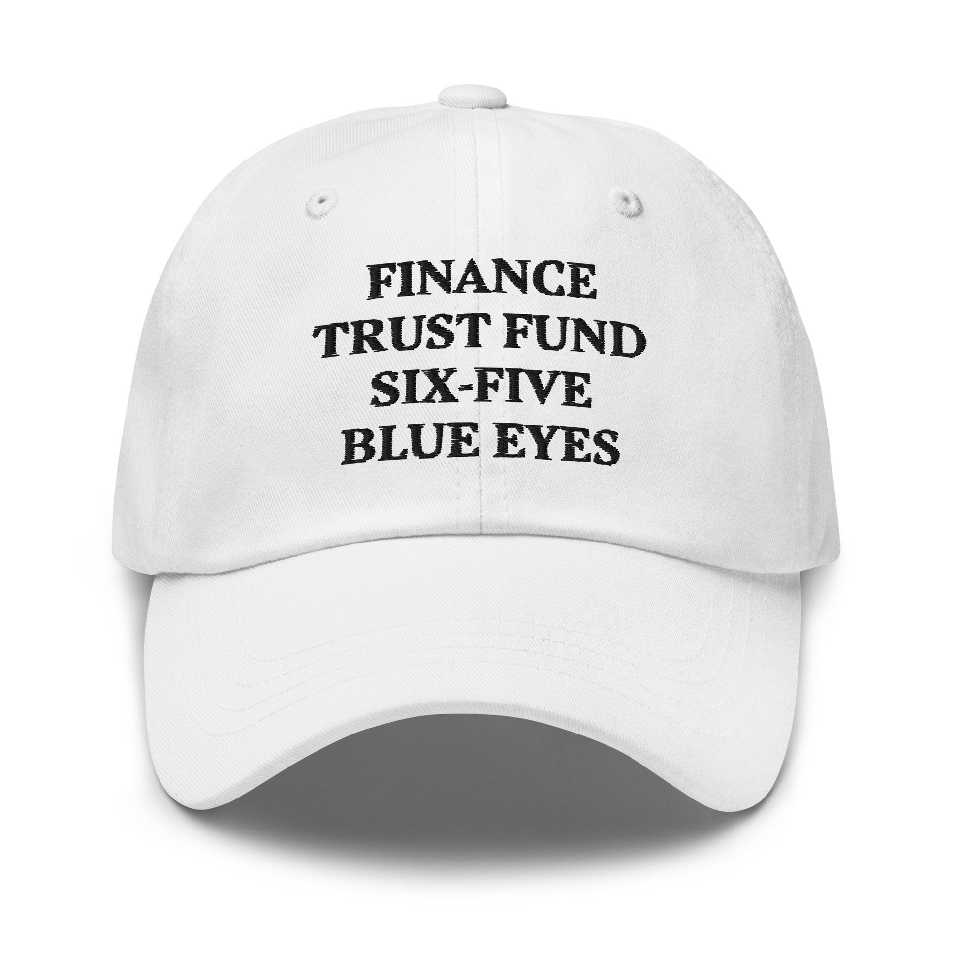 FINANCE TRUST FUND SIX-FIVE BLUE EYES Cap - financeshirts.de