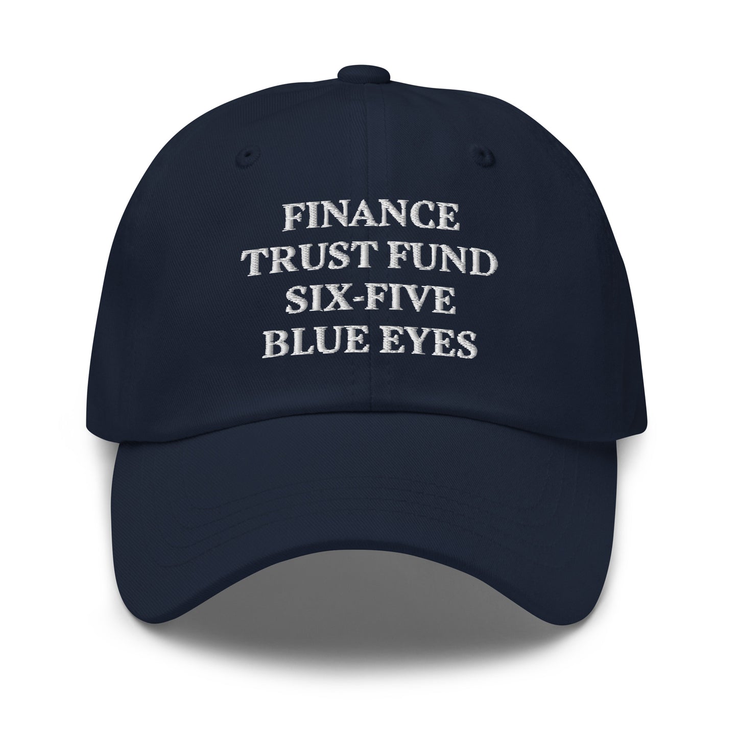 FINANCE TRUST FUND SIX-FIVE BLUE EYES Cap - financeshirts.de
