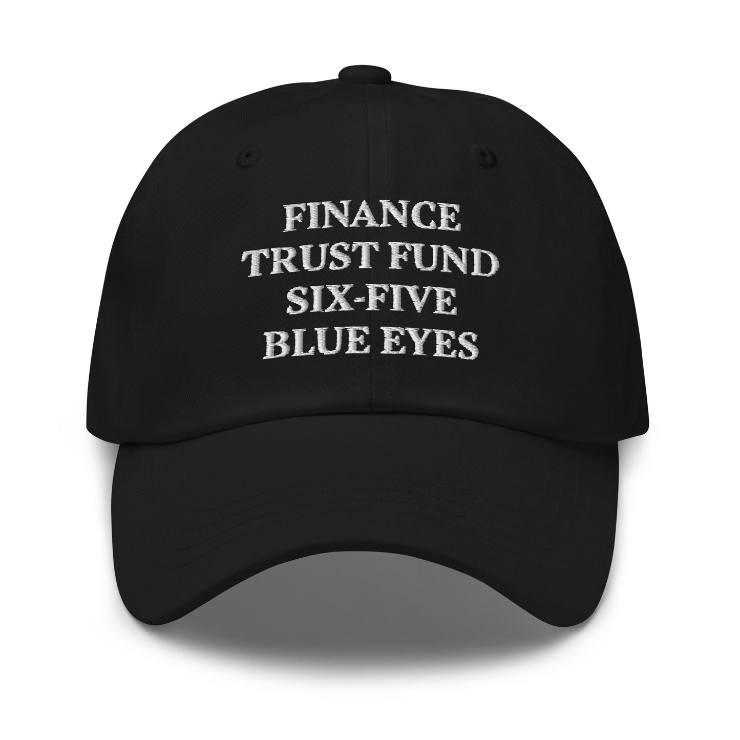FINANCE TRUST FUND SIX-FIVE BLUE EYES Cap - financeshirts.de