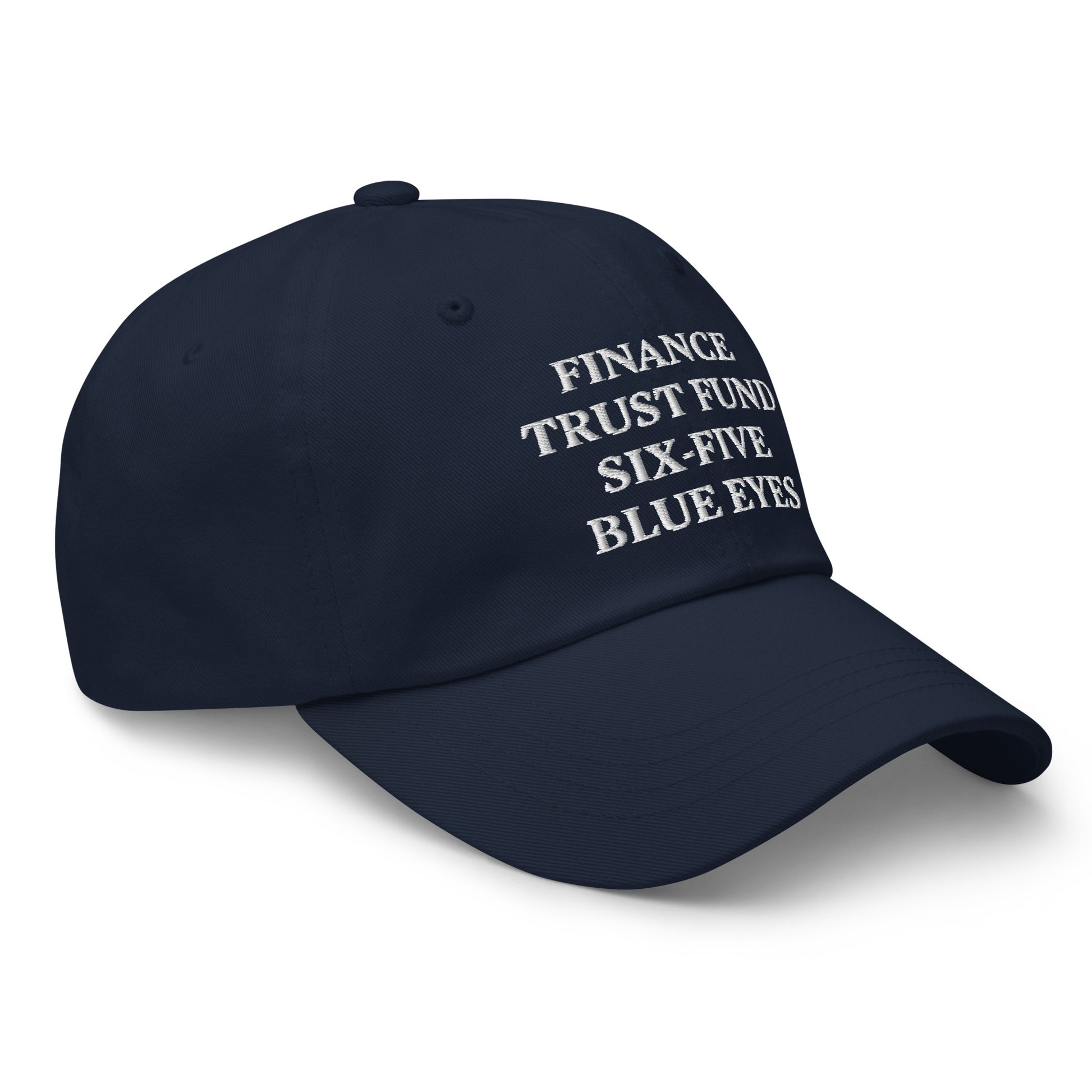 FINANCE TRUST FUND SIX-FIVE BLUE EYES Cap - financeshirts.de