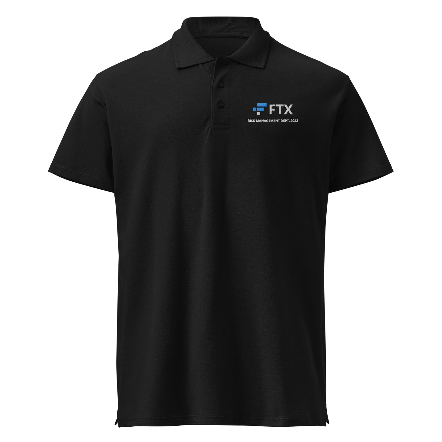 FTX - RISK MANAGEMENT DEPT. 2022 Poloshirt - financeshirts.de