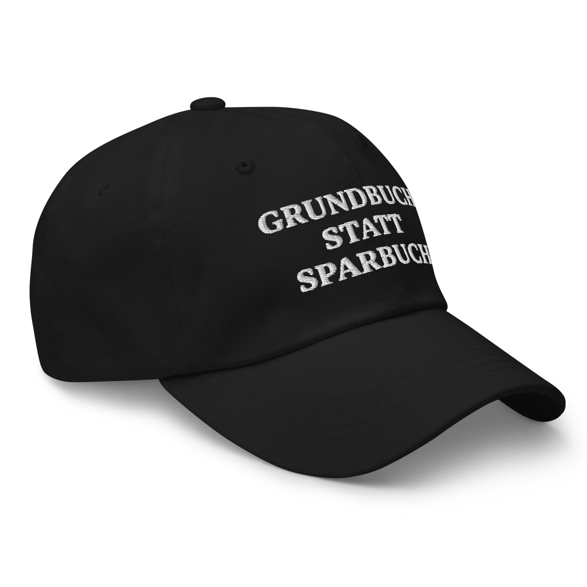 GRUNDBUCH STATT SPARBUCH Cap - financeshirts.de