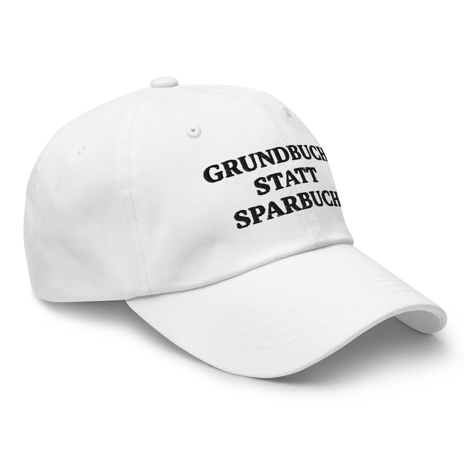GRUNDBUCH STATT SPARBUCH Cap - financeshirts.de