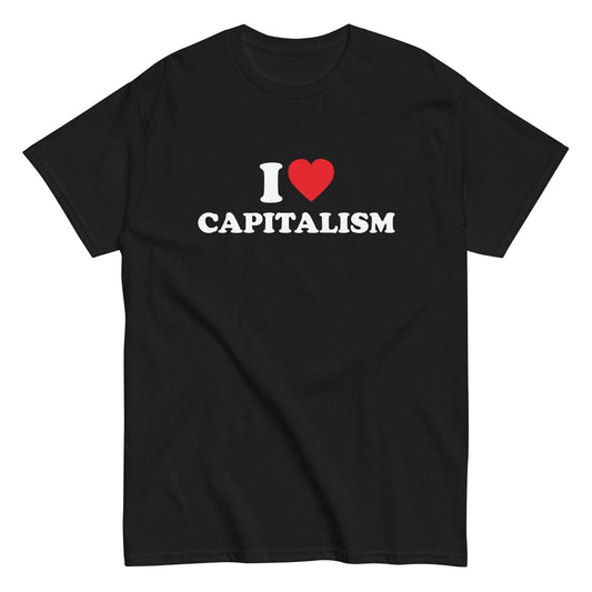 I LOVE CAPITALISM T-Shirt - financeshirts.de