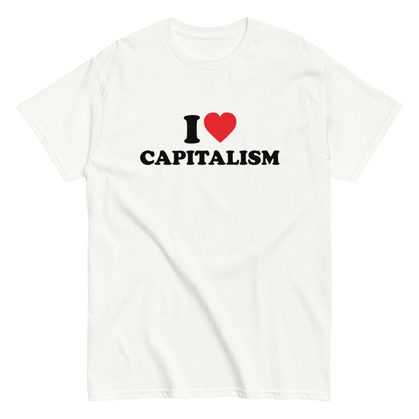 I LOVE CAPITALISM T-Shirt - financeshirts.de