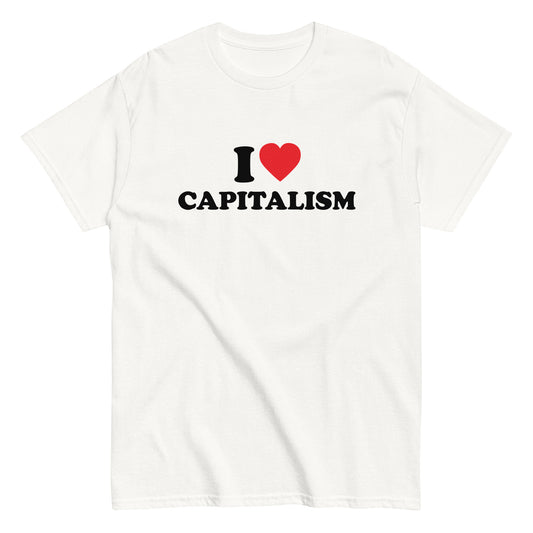 I LOVE CAPITALISM T-Shirt - financeshirts.de