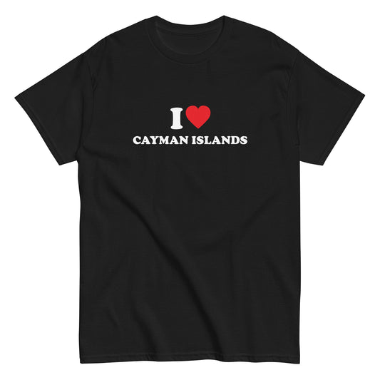 I LOVE CAYMAN ISLANDS T-Shirt - financeshirts.de