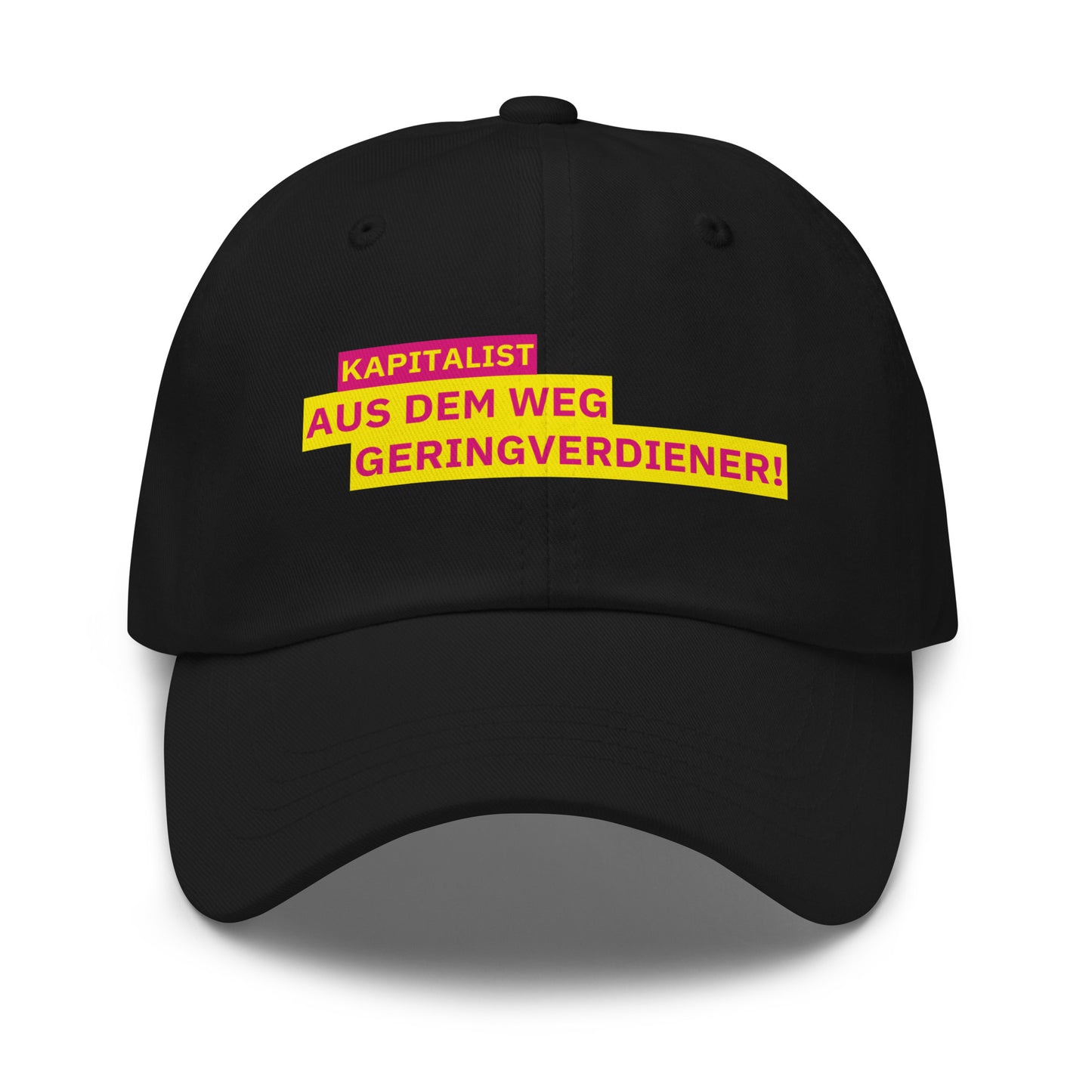 KAPITALIST - AUS DEM WEG GERINGVERDIENER! Cap - financeshirts.de