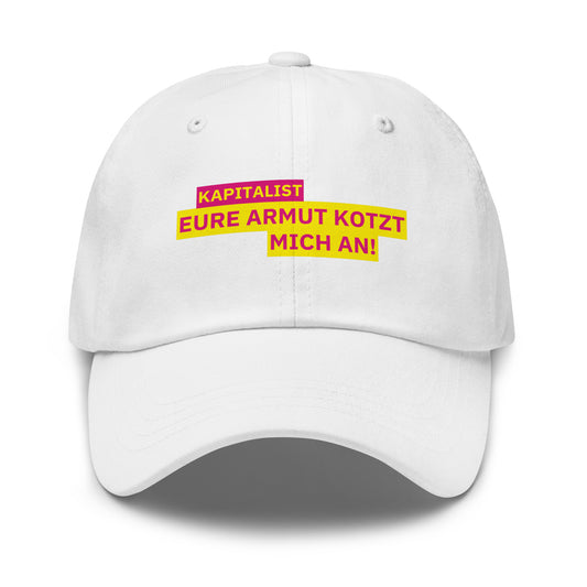 KAPITALIST - EURE ARMUT KOTZT MICH AN! Cap - financeshirts.de