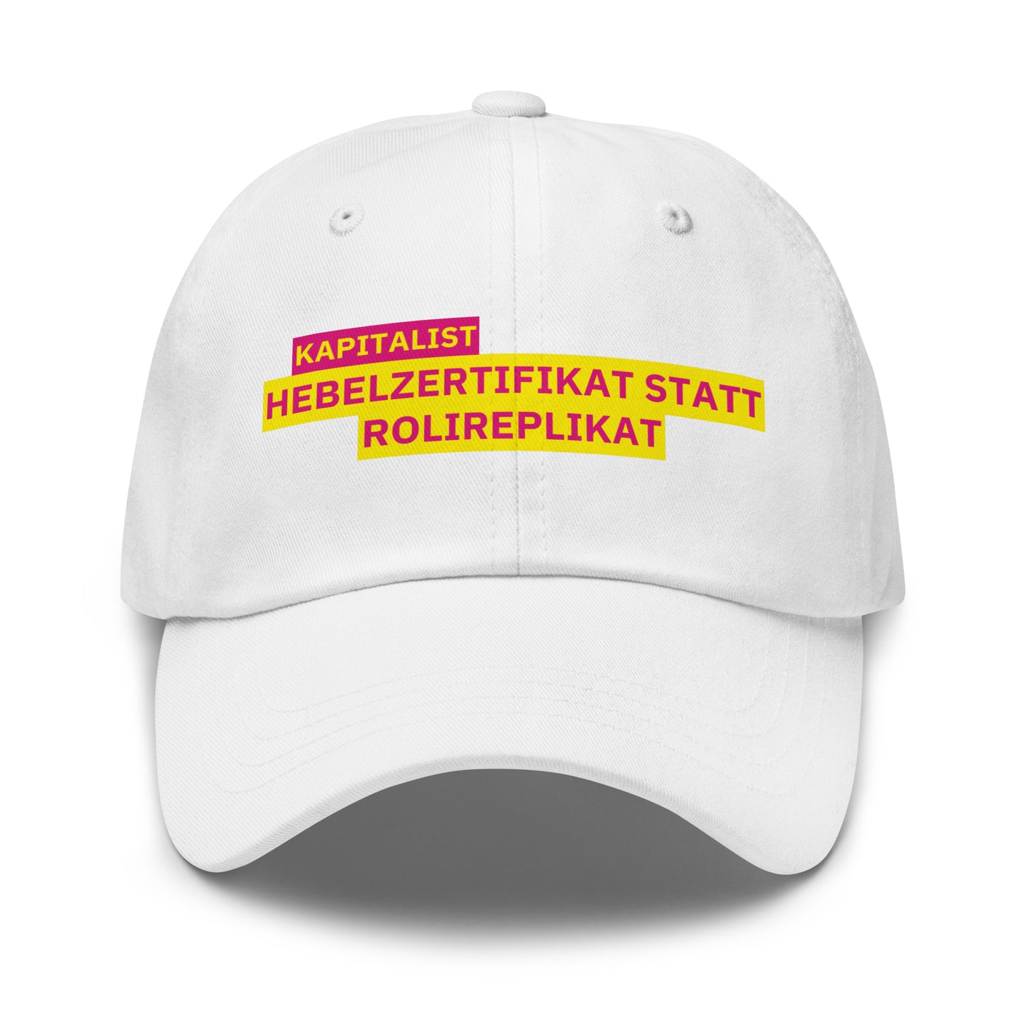 KAPITALIST - HEBELZERTIFIKAT STATT ROLIREPLIKAT Cap - financeshirts.de