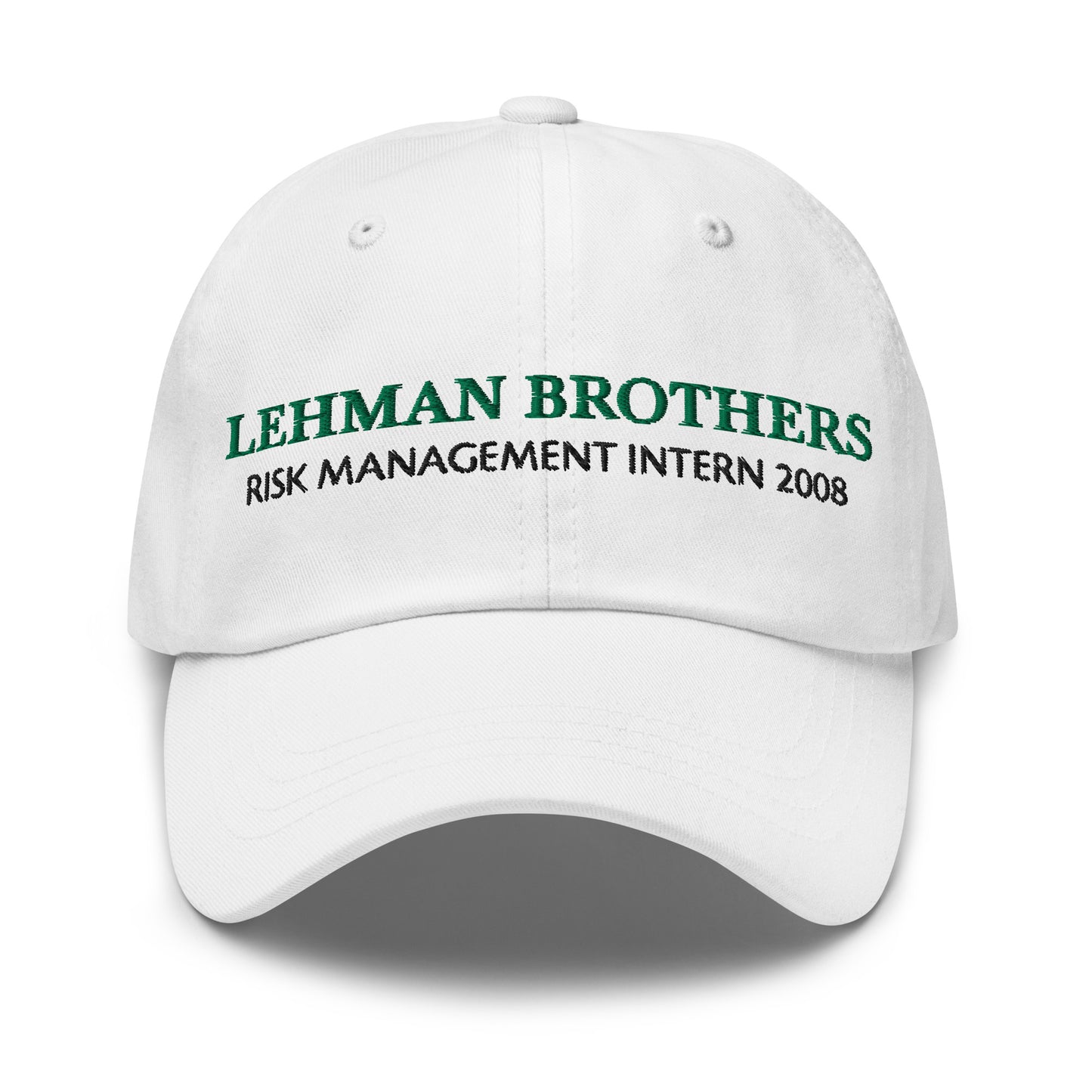 LEHMAN BROTHERS - RISK MANAGEMENT INTERN 2008 Cap - financeshirts.de
