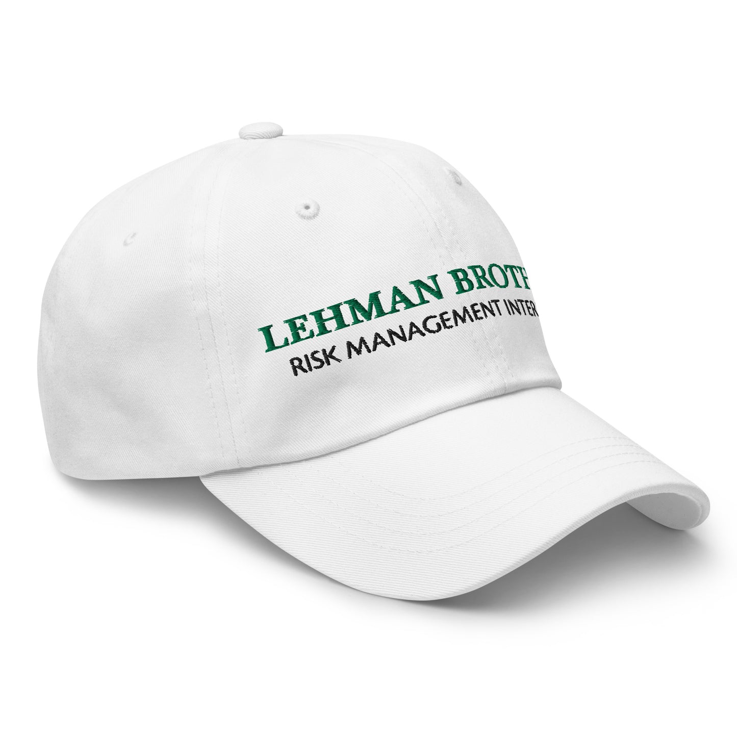 LEHMAN BROTHERS - RISK MANAGEMENT INTERN 2008 Cap - financeshirts.de