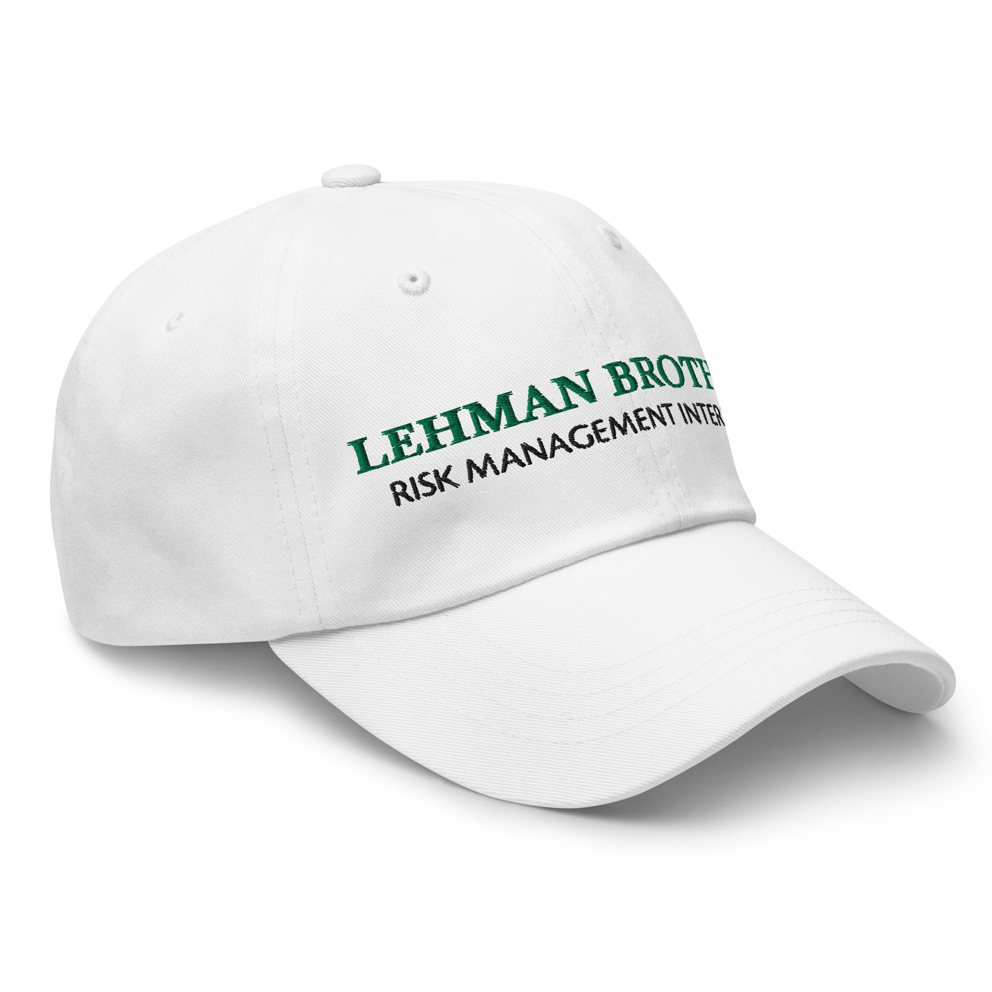 LEHMAN BROTHERS - RISK MANAGEMENT INTERN 2008 Cap - financeshirts.de