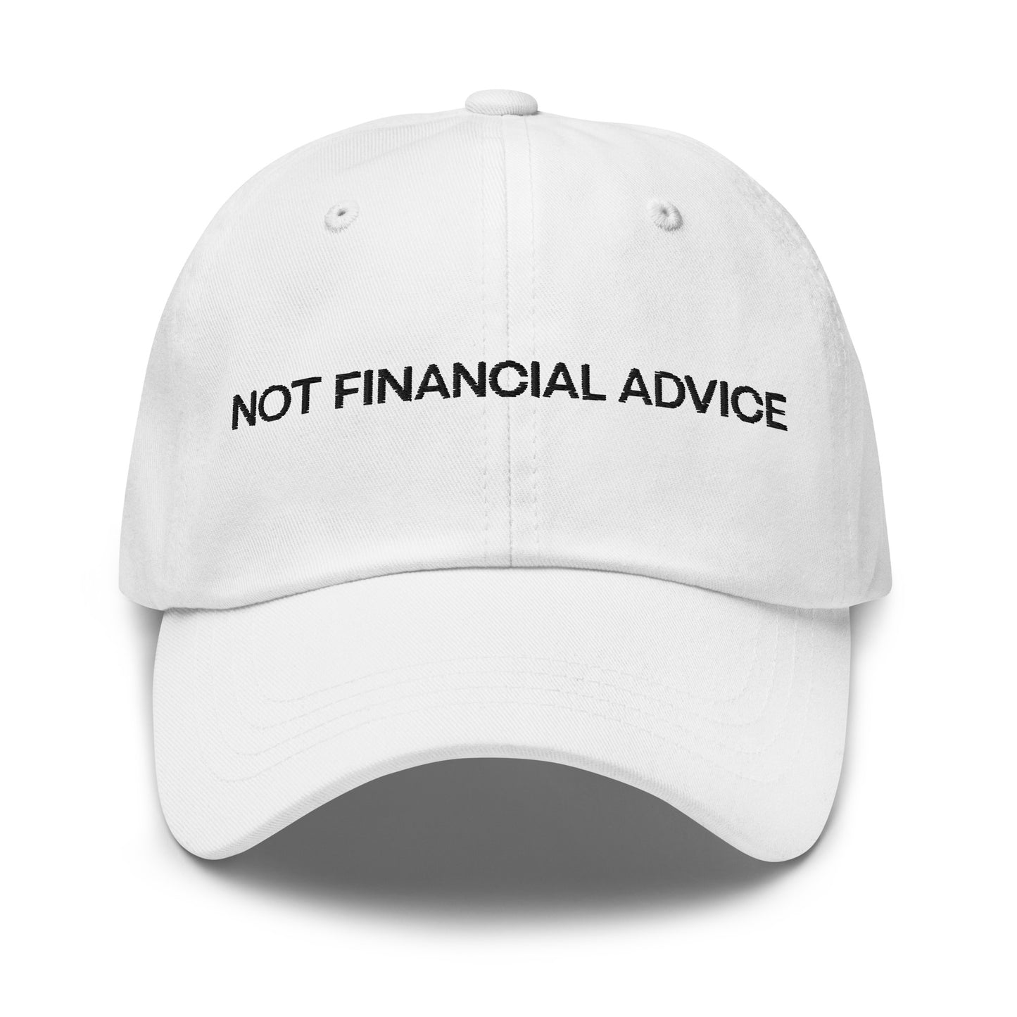 NOT FINANCIAL ADVICE Cap - financeshirts.de