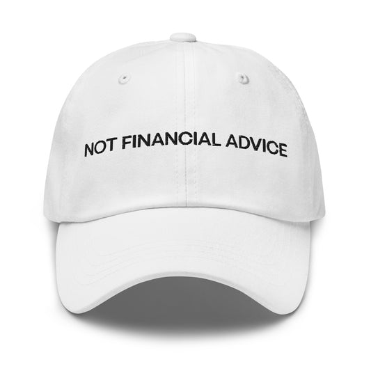 NOT FINANCIAL ADVICE Cap - financeshirts.de