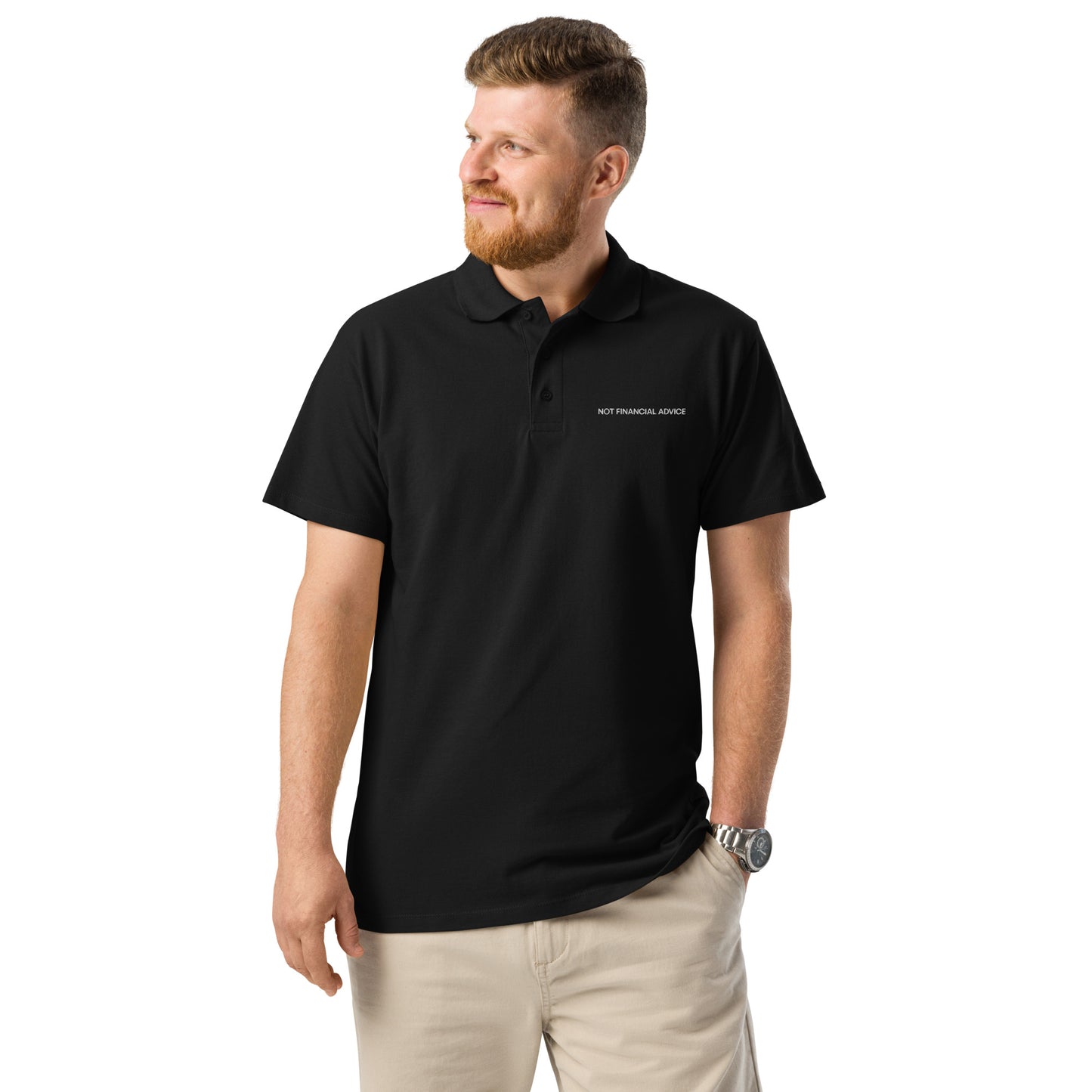 NOT FINANCIAL ADVICE Poloshirt - financeshirts.de