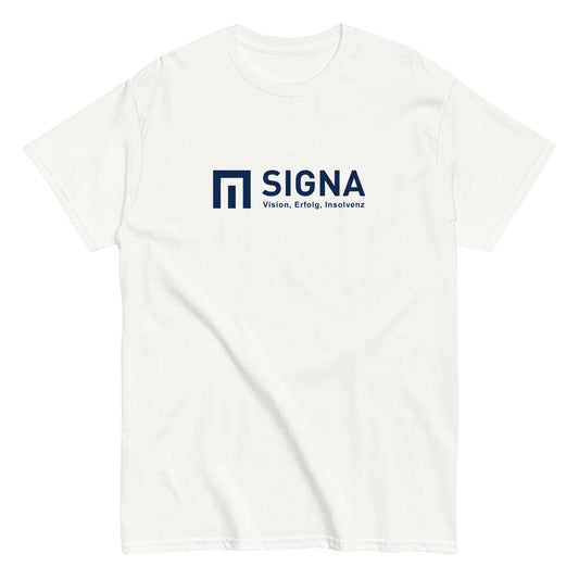 SIGNA - Vision, Erfolg, Insolvenz T-Shirt - financeshirts.de
