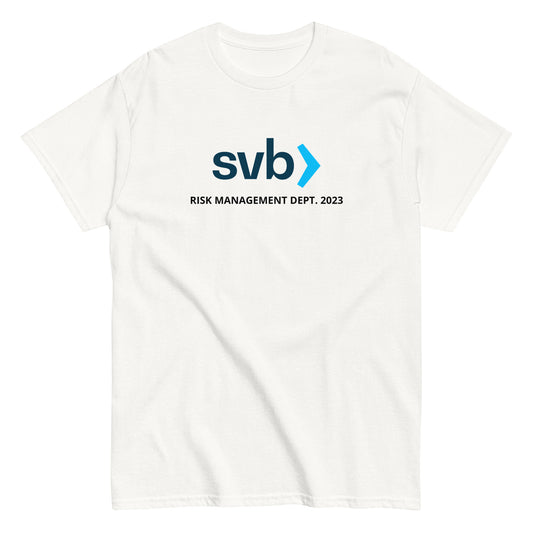 svb - RISK MANAGEMENT DEPT. 2023 T-Shirt - financeshirts.de