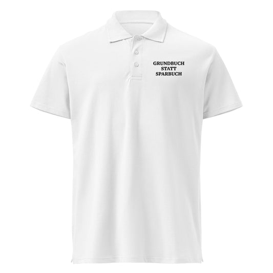GRUNDBUCH STATT SPARBUCH Poloshirt