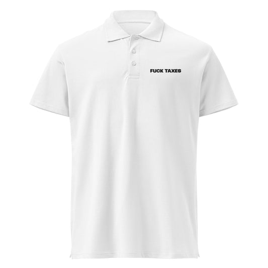 FUCK TAXES Poloshirt